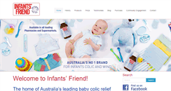 Desktop Screenshot of infantsfriend.com.au